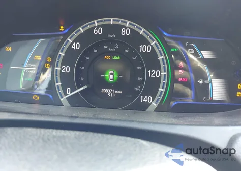 2017 Honda Accord Hybrid Ex-L из США, поврежденный, VIN JHMCR6F50HC008570